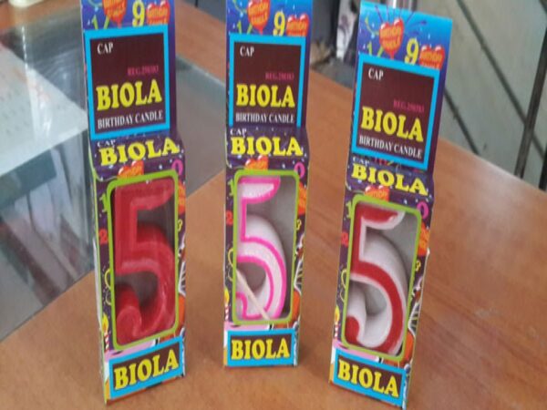 Lilin Angka Kecil