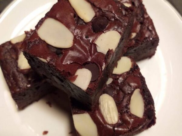 Slice Brownies Panggang